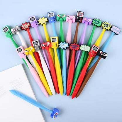 48 Pcs Video Games Bobblehead Eraser for Pencils Kawaii Erasers Cute Supplies Fun Cartoon Erasers Supplies Birthday Gifts - style: Video Games