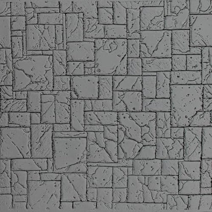 Bricks 02 Clay Texture Roller 4" for Polymer Clay - color: Bricks 02 Roller