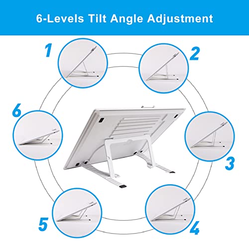 A3 Rechargeable Light Pad with Case, TOHETO 2500mAh Battery Powered Light Board with Stand and Top Magnetic Clip 3 Colors Stepless Dimmable 6 Levels Brightness Light Box for Diamond Painting (White) - style: A3 with Bag (White)