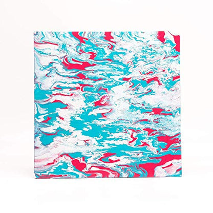 FolkArt Pre-Mixed Acrylic Pouring Paint, 8 oz, Aqua - color: Aqua