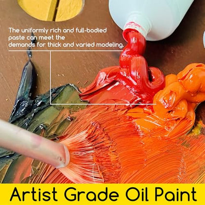 MEEDEN Artist Grade Oil Paint: Neutral Gray - 60ml/2oz Tube - Professional Art Paints for Canvas Painting - color: Neutral Gray, style: 60ml/2oz