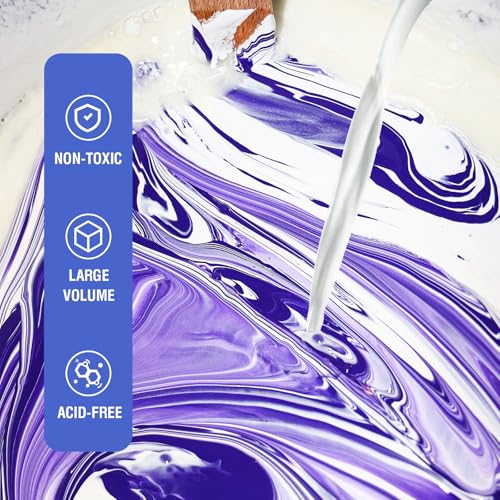 Falling in Art 33.8 Oz Pouring Medium for Acrylic Paint, Paint Thinner with High Flow Consistency - size: 33.8 Fl Oz (Pack of 1)
