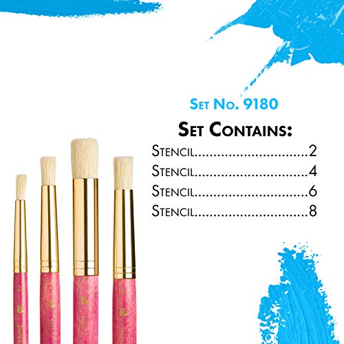 Princeton RealValue Paintbrush, Pink - style: Set-9180