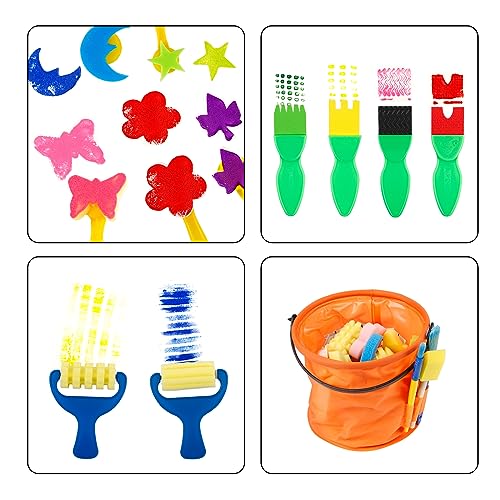ABEIER Washable Finger Paint Kit for Toddlers, 12 Colors with Paint Tools, Safe Non-Toxic, Baby Safe Paint for Hand and Feet, Mess Free Art Supplies for Kids, DIY Crafts, Kids Gifts, Ages 3+ - style: 12 tube with tools