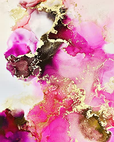 Alcohol Ink Paper - Non-Absorbent, Heavy Weight & Tear Resistant - Easily Wipes Off for Reusable Art Paper - Flexible Bright White EVO 9x12 Inch (10 Sheets)