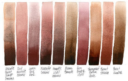 DANIEL SMITH 284600011 Extra Fine Watercolor 15ml Paint Tube, Burnt Umber, 0.5 Fl Oz (Pack of 1) - color: Burnt Umber