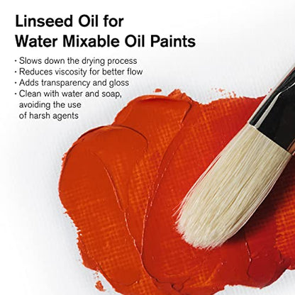 Winsor & Newton Artisan Linseed Oil, 250ml (8.4-oz) bottle - color: Artisan Linseed Oil, style: 8.4-oz Bottle