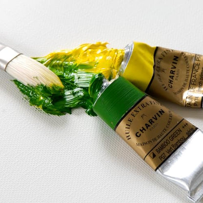 Charvin Extra Fine Professional Oil Paint Set for Artists, Intense Colors - Bonjour Set of 9, 20 ml Tubes, Finely Milled, Non-Yellowing Artist Oil Paints in French Riviera-Inspired Hues - color: Intense Colors