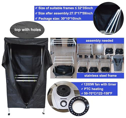 TECHTONGDA 4 Color 1 Station Screen Printing Press Kit Micro-Registration Function with Flash Dryer UV Exposure Unit Drying Cabinet Squeegee Mesh Frame Emulsion Scoop Coater Accessories