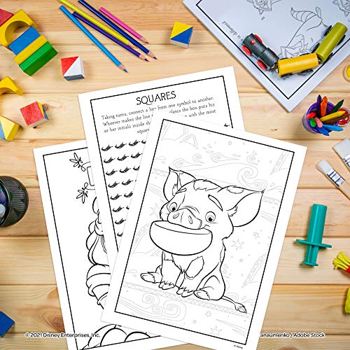 Disney Princess Official Activity Book with Mini Pencils 45648 Bendon - style: Disney Princess Coloring with Colored Pencils