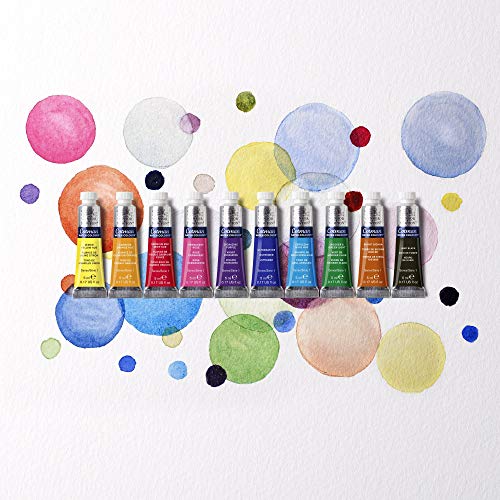 Winsor & Newton Cotman Watercolor Paint Set, 10 Colors, 5ml (0.17-oz) Tubes - style: 10 Tube Set 5ml