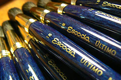 Escoda | Watercolour | Artist Set David Taylor | Size 8,12,18 | 3 Brushes | Synthetic tendo + tame | Round Pointed - size: Round Pointed