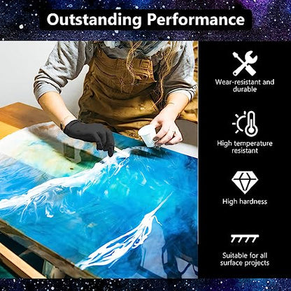 KISREL Epoxy Resin 82OZ - Crystal Clear Epoxy Resin Kit - No Yellowing No Bubble Art Resina Casting for Art Crafts, Jewelry Making, Wood & Molds(41OZ x 2) - size: 82OZ