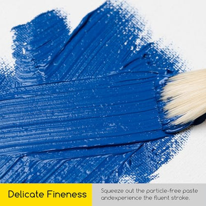 MEEDEN Oil Paint Set, Non-Toxic 24 x 22ml/0.74oz Oil Paints for Canvas Painting - color: 24 Colors