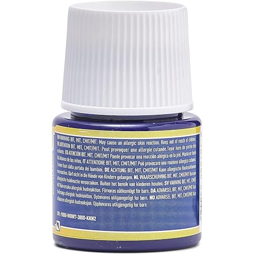 Pebeo Porcelaine 150, Water-Based High-Gloss Porcelain Paint, 45 ml Bottle - Lapis Blue - color: Lapis Blue