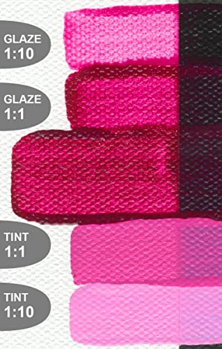 Golden Fluid Acrylics - Quinacridone Magenta - 1 oz Bottle