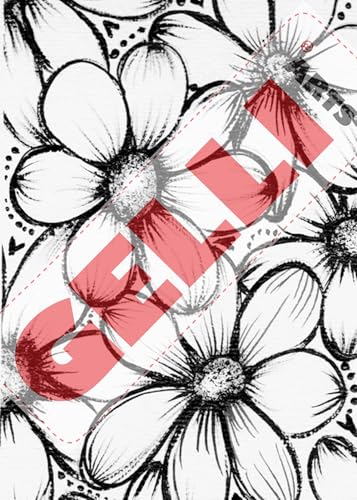 Gelli Arts Image Transfer Printables Wildflowers - 20 Floral Images Included, Use Gel Plates, Great for Teachers and Students of All Ages - color: Image Transfer Printables - Florals