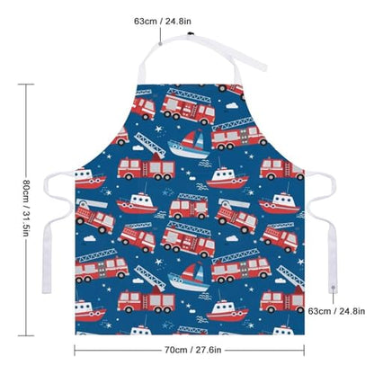 Cooking Apron for Adults with Pockets, Waterproof Oil Resistant Bib for Kitchen Restaurant BBQ Baking - color: Style (328)