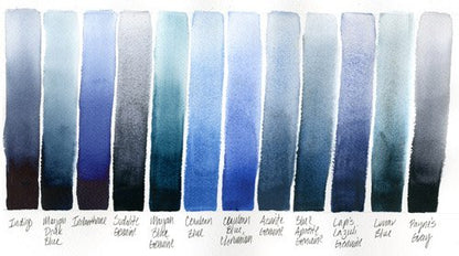 Daniel Smith Extra Fine Watercolor Paint, 15ml Tube, Blue Apatite Genuine, 284600196, 0.5 Fl Oz (Pack of 1) - color: Blue Apatite Genuine