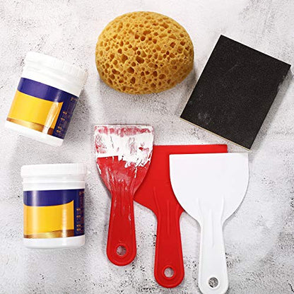 Patelai Knockdown Texture Sponge Drywall Wall Patch Ceiling Texture Sponge Home Decor for Repair DIY Painting Ceiling(2 Pieces,13 x 15 x 6 cm) - size: 13 x 15 x 6 cm