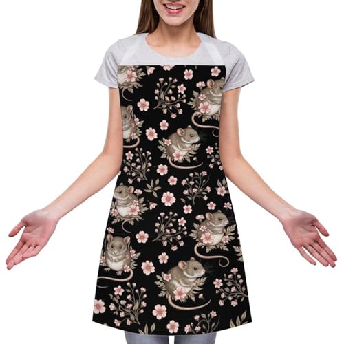 Chef Bib Apron for Restaurant, Anti-Stain with Pocket Adjustable, Cooking Dishwashing Lab Use - color: Style (560)