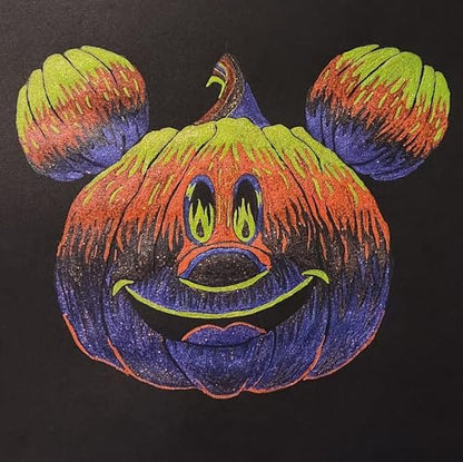 IUILE Handmade Watercolor Paints - Halloween 2023 Half Pan Set (4 colors) - color: Halloween 2023