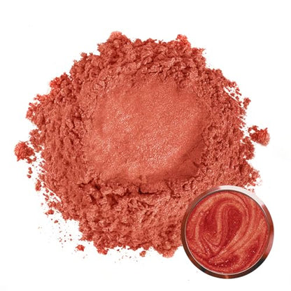 Matio Mica Powder, 1.8oz/ 50g Maroon Red Pearlescent Effect Mica Powder for Epoxy Resin Natural Color Pigment for Soap Making, Bath Bomb, Candle Dye, Resin Craft, Paint,Nails,Jewelry, Slime Pigment - color: Maroon Red