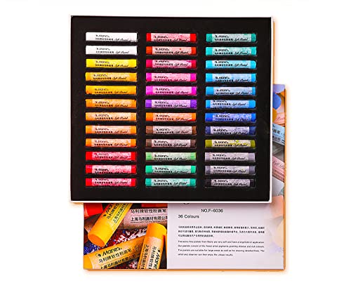 YYMIYU Soft Color Chalk Pastels for Professional Artist 46 Colour - color: Soft 46 Color