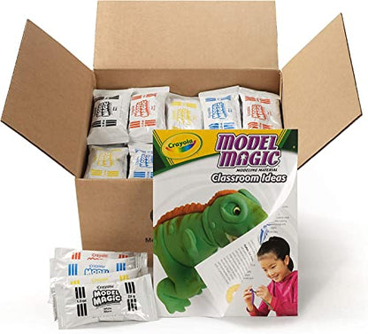 Crayola Model Magic (75ct), Kids Modeling Clay Alternative, 1oz Packs, Teacher Appreciation School Supplies & Classroom Essentials, Air Dry Clay, Ages 3+ - color: Multicolor, size: 75ct