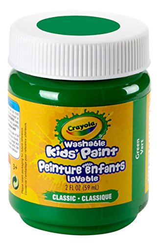 Crayola Washable Kids Paint, 2 oz, Green - color: Green