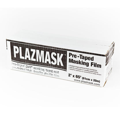 Pre-Taped Masking Film (2-Feet X 65-Feet, 12-Pack) - size: 2-Feet X 65-Feet, style: 12-Pack