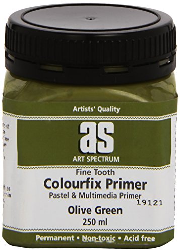 Art Spectrum Colourfix Sanded Pastel Ground - Olive Green 250ml Jar