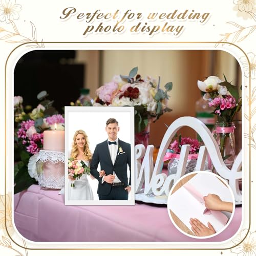 Marspark Poster Stand Self Stick Easel Back Poster Board Stand Convenient Peel and Stick Self Adhesive Easels Display Cardboard Sign (12 Inch,Light Pink,12 Pack) - color: Light Pink, size: 12 Inch