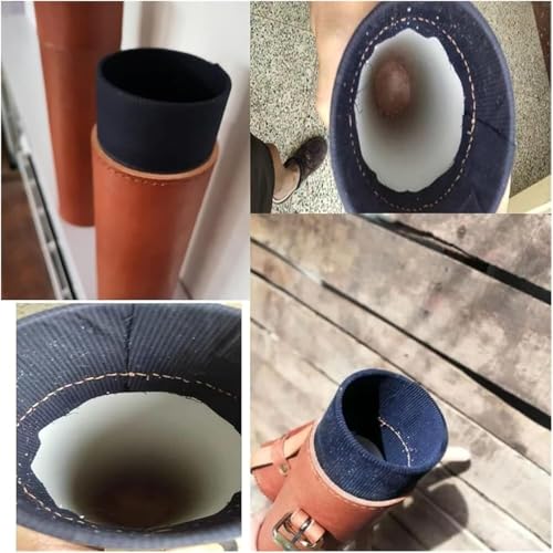 Premium Leather Document Tube 72cm/82cm, Portable Durable Round Storage Cases with Lids, Elegant Travel Case for Blueprints, Artwork, Posters, Drawings, and Important Papers(82*9cm) - size: 82*9cm