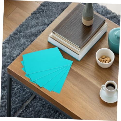 TEHAUX 6pcs PVC Printmaking Linoleum Blocks for DIY Craft Projects Smooth Cutting Engraving Material for Linocut Plates and Block Printing for Artists and