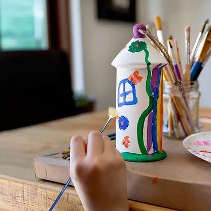 XDT#606 Fan Artist Paint Brush 7 Piece Set Medium Stiff Hog Bristle Extra Long Handle #0#2#4#6#8#10#12, Acrylic Oil Watercolor - size: Hog Bristle 7Pc