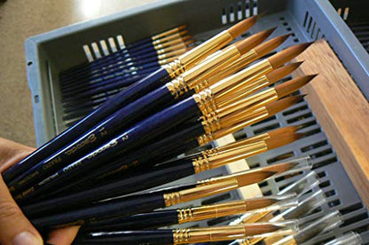Escoda | Watercolour | Artist Set David Taylor | Size 8,12,18 | 3 Brushes | Synthetic tendo + tame | Round Pointed - size: Round Pointed