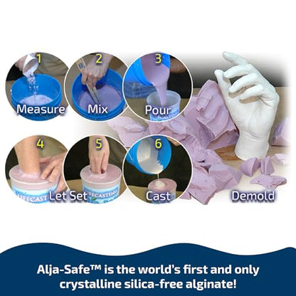 Smooth-On Alja-Safe™ Lifecasting Alginate Molding Powder, 3-lb Box