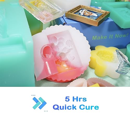 Super Elastic Mold Making Trial Kit Bundle with Silicone Mold Making Kit 20A One Gallon