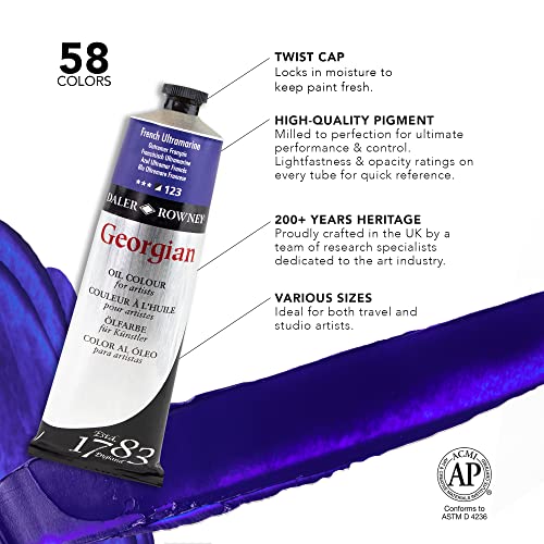 Daler-Rowney Georgian Oil Colours raw Umber 225 ml