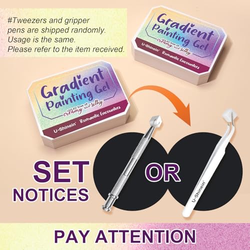 Gradient Painting Gel, 9 Colors Ombre Gel Nail Polish with 100Pcs Nail Sponges &Tweezers Sponging for Pigment Pat Aura Nails, French Manicure DIY Nail Art Ancient City - color: Ancient City set