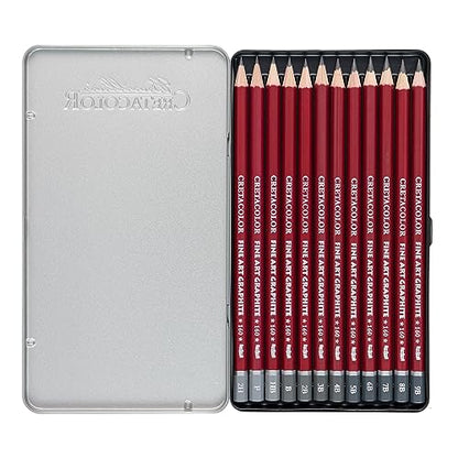 Cretacolor Fine Art Graphite Set, Set of 12