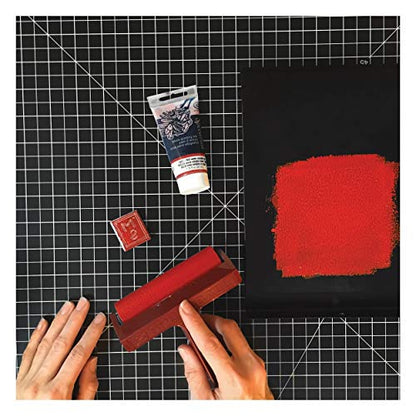 Speedball Art Products Company Fabric Ink/Water Soluble Block Ink - color: Orange, size: 2.5 fl oz