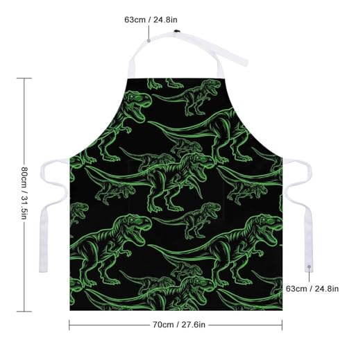 Chef Bib Apron for Restaurant, Anti-Stain with Pocket Adjustable, Cooking Dishwashing Lab Use - color: Style (557)