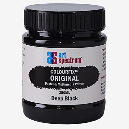 Art Spectrum Colourfix Sanded Pastel Ground - Deep Black 250ml Jar