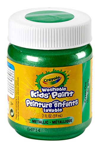 Crayola Washable Kids Paint, 2 oz, Green Ore - color: Green Ore