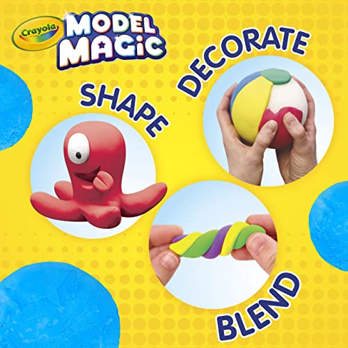 Crayola Model Magic (75ct), Kids Modeling Clay Alternative, 1oz Packs, Teacher Appreciation School Supplies & Classroom Essentials, Air Dry Clay, Ages 3+ - color: Multicolor, size: 75ct