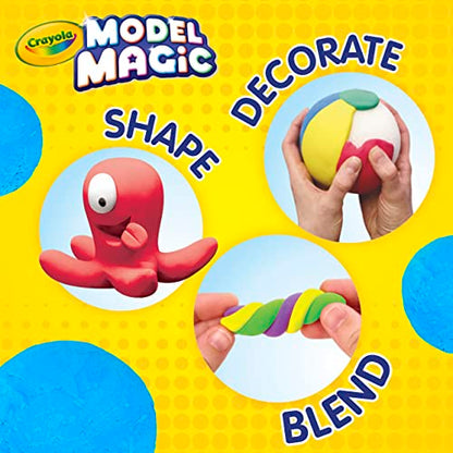 Crayola Model Magic (75ct), Kids Modeling Clay Alternative, 1oz Packs, Teacher Appreciation School Supplies & Classroom Essentials, Air Dry Clay, Ages 3+ - color: Multicolor, size: 75ct