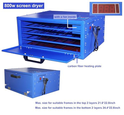 4 Color Screen Printing Kit Silk Screen Printing Machine Screen Printing Press 4 Color 1 Station