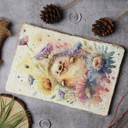 LEATHER VILLAGE Watercolor Paper, 140lb(300gsm), 9X12 Inches, 25 Sheets,Handmade Deckle Edge Paper, Textured, Mixed Media, Cold Press Pad for Calligraphy, Sketching, Crafts and Painting - size: 9 inches X 12 inches